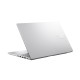 Ноутбук/ ASUS X1504ZA-BQ1414 15.6"(1920x1080 (матовый) IPS)/Intel Core i3 1215U(1.2Ghz)/16384Mb/512PCISSDGb/noDVD/Int:Intel UHD Graphics/Cam/BT/WiFi/42WHr/war 1y/1.7kg/Cool Silver/DOS