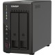 Сетевое хранилище без дисков/ SMB QNAP TS-253E-8G NAS, 2-tray w/o HDD. 2xHDMI-port. 4-core Celeron J6412 2-2.6 GHz, 8GB DDR, 2x2.5Gb LAN, 2 x M.2 2280 PCIe Gen 3 x2, 2x USB 3.2 Gen 2 (10Gbps) Port, 2x USB 2.0 port
