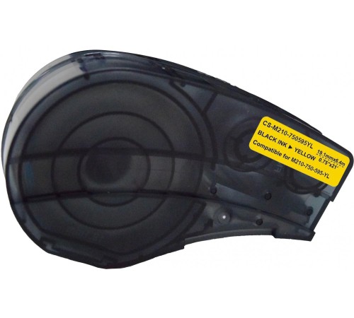 -/ Картридж ленточный Cactus CS-M210-750595YL M210-750-595-YL для Brady M210/M211/M210-LAB