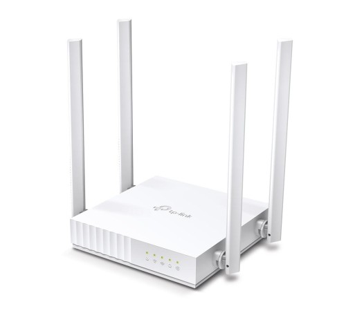 Маршрутизатор/ AC750 Wireless Dual Band Router, 433 at 5 GHz +300 Mbps at 2.4 GHz, 802.11ac/a/b/g/n, 1 port WAN 10/100 Mbps + 4 ports LAN 10/100 Mbps, 3 fixed antennas, L2TP Russia/PPTP Russia/PPPoE Russia support, IGMP Snooping/Proxy, Bridge and 802.1Q T