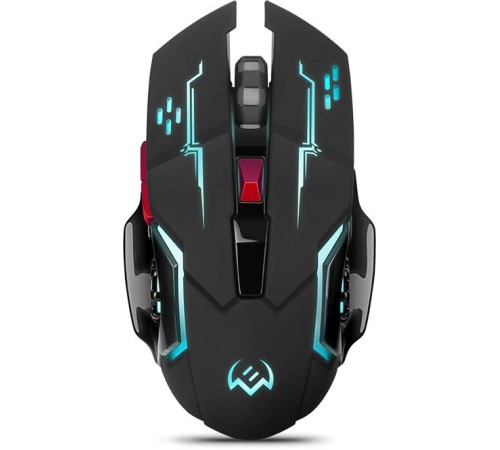 Беспроводная игровая мышь SVEN RX-G930W (бесшумн. кл., 5+1кл. 800-2400 DPI, ST, подсв., игров. упак)
