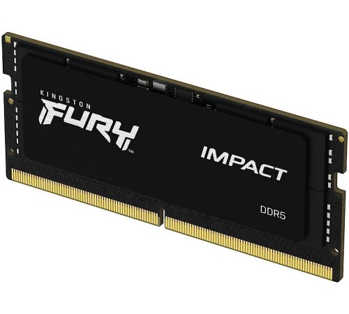Память оперативная/ Kingston 32GB 4800MT/s DDR5 CL38 SODIMM FURY Impact PnP Память оперативная/ Kingston 32GB 4800MT/s DDR5 CL38 SODIMM FURY Impact PnP