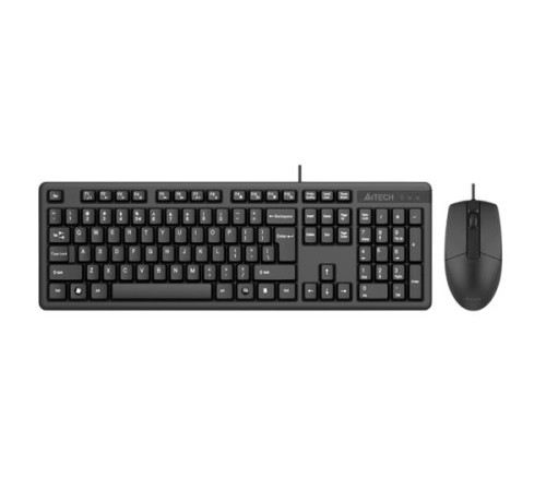 Клавиатура + мышь A4Tech KK-3330S клав:черный мышь:черный USB (KK-3330S USB (BLACK))