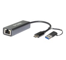 Сетевой адаптер/ DUB-2315,DUB-2315/A1A USB-C to 2.5G Ethernet Adapter + USB-A to USB-C Adapter