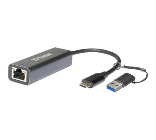 Сетевой адаптер/ DUB-2315,DUB-2315/A1A USB-C to 2.5G Ethernet Adapter + USB-A to USB-C Adapter