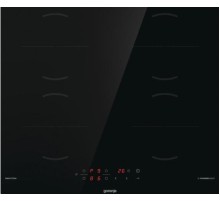 Встраиваемая варочная панель GORENJE/ Встраиваемая варочная панель GORENJE, индукционная, без рамки, сенсорное управление, таймер, блокировка от детей, PowerBoost, цвет черный