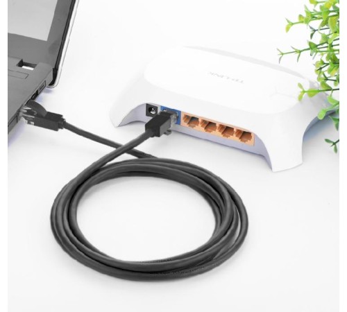Greenconnect Патч-корд прямой 10.0m, UTP кат.5e, черный, позолоченные контакты, 24 AWG, литой, GCR-LNC06-10.0m, ethernet high speed 1 Гбит/с, RJ45, T568B Greenconnect Патч-корд прямой 10.0m, UTP кат.5e, черный, позолоченные контакты, 24 AWG, литой, GCR-LNC06-10.0m, ethernet high speed 1 Гбит/с, RJ45, T568B