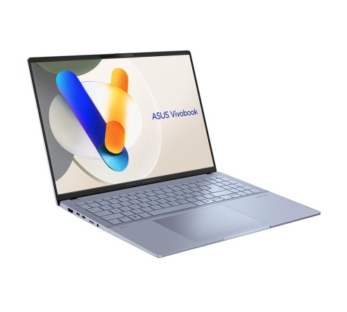 Ноутбук/ ASUS S5606CA-RI174W 16"(2880x1800 OLED)/Intel Core Ultra 7 255H(2Ghz)/32768Mb/1024PCISSDGb/noDVD/Int:Intel Arc graphics/Cam/BT/WiFi/75WHr/war 1y/1.5kg/Mist Blue/Win11Home