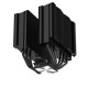 Кулер для процессора/ CPU Cooler SAMA A60B (265W, 4-pin PWM, 156.5mm, 6x6mm, 2x120mm, 78CFM, 29dBA, 2200RPM, S: 1851/1700/1200/115X, AM5/AM4, black)
