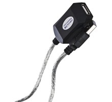 Кабель-адаптер/ Кабель-адаптер USB2.0-repeater, удлинительный активный <Am-->Af> 5м Aopen/Qust <ACU823-5M>