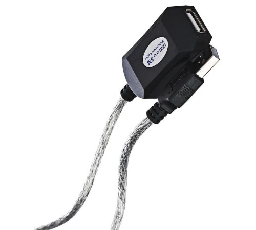 Кабель-адаптер/ Кабель-адаптер USB2.0-repeater, удлинительный активный <Am-->Af> 5м Aopen/Qust <ACU823-5M> Кабель-адаптер/ Кабель-адаптер USB2.0-repeater, удлинительный активный <Am-->Af> 5м Aopen/Qust <ACU823-5M>
