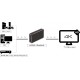 Greenconnect Переключатель HDMI V2.0+USB Charge 3 к 1 серия Greenline