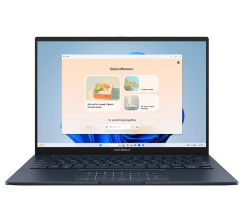 Ноутбук ASUS Zenbook 14 UX3405CA-PP188 Intel Core Ultra 9  285H 2.9 GHz/ LPDDR5X 16GB/1TB SSD/Intel Arc 14.0 OLED 3K (2880 x 1800) OLED 16:10/,WiFi 7+BT 5.4/ Without OS/0.91 kg/Ponder Blue