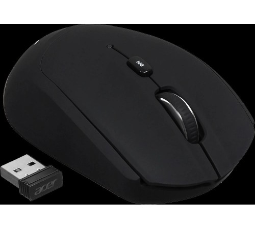 Мышь компьютерная/ Беспроводная мышь ACER OMR050 Wireless Dual Mode Mouse 1600dpi (6but) black Мышь компьютерная/ Беспроводная мышь ACER OMR050 Wireless Dual Mode Mouse 1600dpi (6but) black