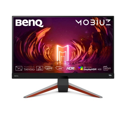 Мониторы/ Benq EX2710Q 27'', 2560x1440, IPS, 165Hz, 1200:1, 400cd, 1ms, 2*HDMI, DP; 2*USB 3.0; Speakers, Height adj 100, Flicker-free;Low Blue Light, 3Y, Grey Мониторы/ Benq EX2710Q 27'', 2560x1440, IPS, 165Hz, 1200:1, 400cd, 1ms, 2*HDMI, DP; 2*USB 3.0; Speakers, Height adj 100, Flicker-free;Low Blue Light, 3Y, Grey