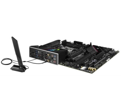Материнская плата ASUS ROG STRIX B650E-F GAMING WIFI, AM5, B650, 4*DDR5, 4*SATA, 3*M.2, 6*USB 3.2, 4*USB 2.0, Type-C, 2*PCIx16, 2*PCIx1, DP+HDMI, ATX; 90MB1BQ0-M0EAY0