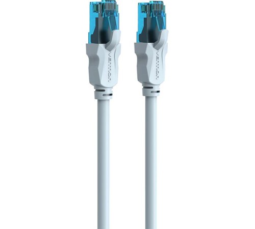 Патч-корд Vention прямой UTP cat.5е, RJ45 - 1,5м. Серый