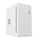 Корпус с блоком питания 450Вт./ Case Foxline FL-719W-FZ450R-U31, mATX case, white, w/PSU 450W 12cm, w/1xUSB2.0, w/1xUSB3.0, w/1xCombo Audio, w/pwr cord, w/o FAN