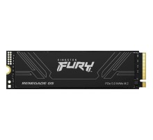 Твердотельный накопитель/ Kingston SSD Fury Renegade, 1024GB, M.2(22x80mm), NVMe, PCIe 5.0 x4, 3D TLC, R/W 14200/11000MB/s, IOPs 2 200 000/2 150 000, TBW 1000, DWPD 0.5 (60 мес)