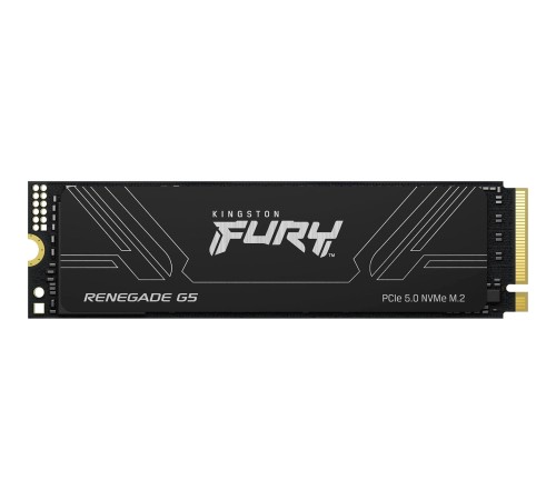 Твердотельный накопитель/ Kingston SSD Fury Renegade, 1024GB, M.2(22x80mm), NVMe, PCIe 5.0 x4, 3D TLC, R/W 14200/11000MB/s, IOPs 2 200 000/2 150 000, TBW 1000, DWPD 0.5 (60 мес)