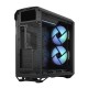 Корпус ПК без блока питания/ Case Fractal Design Torrent RGB, Full-Tower, 2x180mm + 3x140mm RGB, 2xUSB-A 3.2 + 1xUSB 3.2 Type-C E-ATX, SSI-CEB, SSI-EEB, ATX, mATX, mITX Black