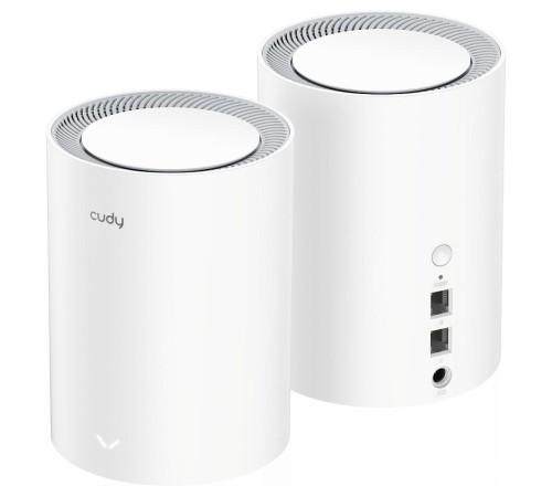 Wi-Fi Mesh-система/ AX3000 Wi-Fi 6 Mesh 2.5G Solution 2-Pack, Dual-Band, Chipset MT7981BA+MT7976CN+RTL8221B, 802.11ax/ac/a/b/g/n, 2402Mbps at 5GHz + 574Mbps at 2.4GHz, 2.5G WAN+GE LAN, 5 internal antennas, MU-MIMO, DDNS, Zerotier/Wireguard/OpenVPN/IPS Wi-Fi Mesh-система/ AX3000 Wi-Fi 6 Mesh 2.5G Solution 2-Pack, Dual-Band, Chipset MT7981BA+MT7976CN+RTL8221B, 802.11ax/ac/a/b/g/n, 2402Mbps at 5GHz + 574Mbps at 2.4GHz, 2.5G WAN+GE LAN, 5 internal antennas, MU-MIMO, DDNS, Zerotier/Wireguard/OpenVPN/IPS