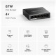 Коммутатор/ 6-Port 10/100Mbps Desktop Switch with 4-Port PoE+