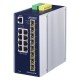 коммутатор/ PLANET IGS-6325-8T8S IP30 Industrial L3 8-Port 10/100/1000T + 8-port 1G/2.5G SFP Full Managed Switch (-40 to 75 C, dual redundant power input on 12~48VDC terminal block, DIDO, ERPS Ring, 1588 PTP TC, Modbus TCP, Cybersecurity features, Hardwar