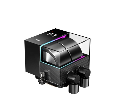 Система охлаждения/ Water Cooling System PCCooler DS360 BK (310W, 360mm, LED temp., Black, ARGB Pump/ Fans: 3x120mm, 86.73CFM, 28dBA, 2200RPM/ Pump height 67mm, 28dBA, 3200RPM, Rad thickness 27mm/ S: 1851, 1700, 1200, 20XX, 115X, AM5, AM4) Система охлаждения/ Water Cooling System PCCooler DS360 BK (310W, 360mm, LED temp., Black, ARGB Pump/ Fans: 3x120mm, 86.73CFM, 28dBA, 2200RPM/ Pump height 67mm, 28dBA, 3200RPM, Rad thickness 27mm/ S: 1851, 1700, 1200, 20XX, 115X, AM5, AM4)