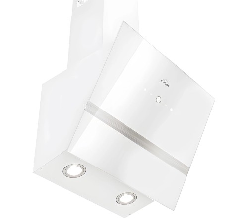 Вытяжки ELIKOR GOOD, Кухонная вытяжка ELIKOR КВ RISE 50 WH, наклонная, белый, 50 см, 750 м3/ч