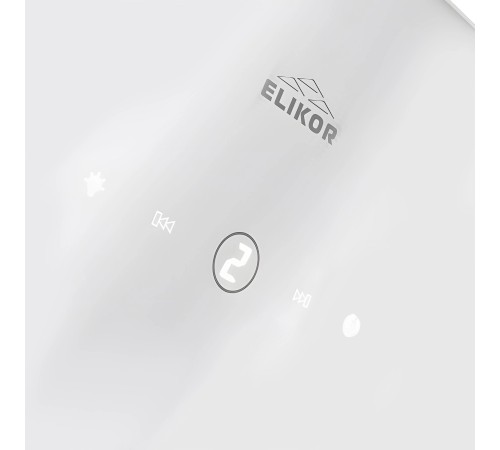 Вытяжки ELIKOR GOOD, Кухонная вытяжка ELIKOR КВ RISE 50 WH, наклонная, белый, 50 см, 750 м3/ч
