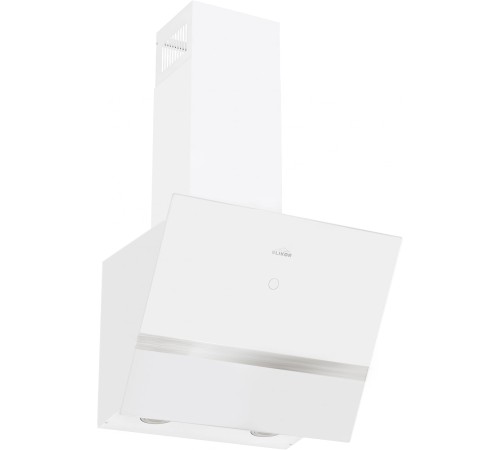 Вытяжки ELIKOR GOOD, Кухонная вытяжка ELIKOR КВ RISE 50 WH, наклонная, белый, 50 см, 750 м3/ч