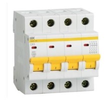 KARAT Авт. выкл. ВА47-29 4P C 40А 4,5кА IEK