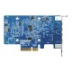 Сетевая карта/ QNAP QXG-10G2T Dual-port BASET 10GbE network expansion card; low-profile form factor; PCIe Gen3 x4