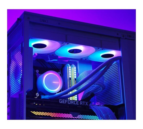 Система жидкостного охлаждения/ Water Cooling System JONSBO TG-360 White (300W, 360mm, White, ARGB/ Fans: 3x120mm, 66.19CFM, 35.4dBA, 1800RPM/ Pump height 72mm, 30dBA, 2400RPM, Rad thickness 27mm/ S: 1700, 1200, 115X, AM5, AM4) Система жидкостного охлаждения/ Water Cooling System JONSBO TG-360 White (300W, 360mm, White, ARGB/ Fans: 3x120mm, 66.19CFM, 35.4dBA, 1800RPM/ Pump height 72mm, 30dBA, 2400RPM, Rad thickness 27mm/ S: 1700, 1200, 115X, AM5, AM4)