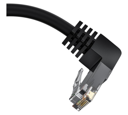 GCR Патч-корд прямой 7.5m UTP кат.5e, черный, верхний угол, литой, ethernet high speed, RJ45, T568B GCR Патч-корд прямой 7.5m UTP кат.5e, черный, верхний угол, литой, ethernet high speed, RJ45, T568B