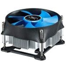 Кулер для процессора DEEPCOOL THETA 15 PWM LGA1200/115X низкопрофильный 46mm (64шт/кор, TDP 65W, PWM, Fan 100mm,на винтах) Color BOX (DP-ICAS-T15P)