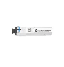 Оптический SFP Модуль/ Оптический SFP Модуль. Одно волокно Single Mode. Скорость: до 1,25 Гбит/c. Тип разъема: SC. Оптический бюджет: 13дБ. Расстояние передачи - до 20км. Рабочая длина волны,нм - Tx:1550/Rx:1310. Поддержка DDM. Размеры (ШхВхГ): 13,7x11x63