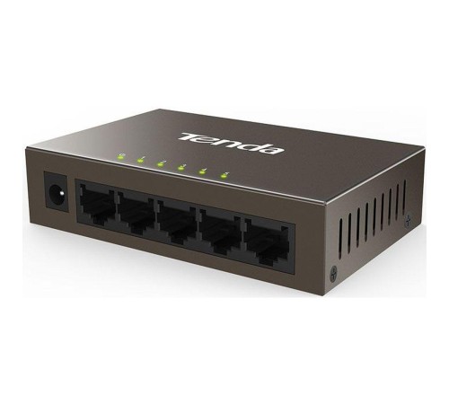 Коммутатор/ Tenda TEF1005D  Fast 10/100Mbps 5 port fast ethernet switch