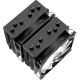 Кулер для процессора/ CPU Cooler ID-COOLING SE-55 ARGB (250W, 4-pin PWM, 153mm, Al/Cu, 6x6mm, ARGB, 2x120mm, 68.2CFM, 35.2dBA, 1500RPM, S: 1700/1200/115X, AM5/AM4, Black)