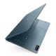 Ноутбук/ Lenovo Yoga Slim 7 14AKP10 14"(2880x1800 OLED)/AMD Ryzen AI 7 350(2Ghz)/32768Mb/1024PCISSDGb/noDVD/Int:AMD Radeon 860M/Cam/BT/WiFi/70WHr/war 1y/1.19kg/tidal teal/Win11Home + 65W, RU kbd