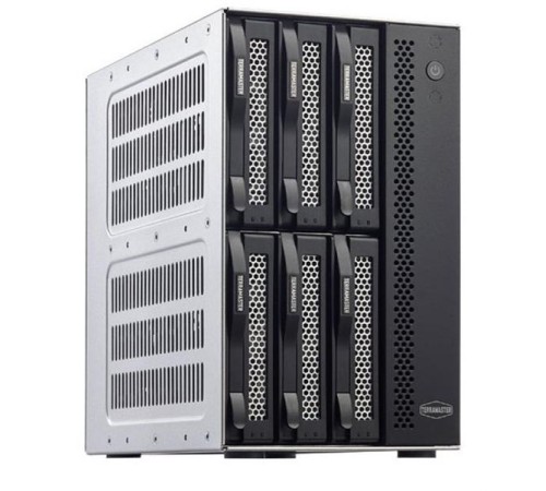 Система хранения данных TerraMaster D6-320 DAS tower/JBOD,Single Disk/up to 6 SATA(3,5' or 2,5')/1xUSB3.2 Type-C gen2/1xPS/1YW