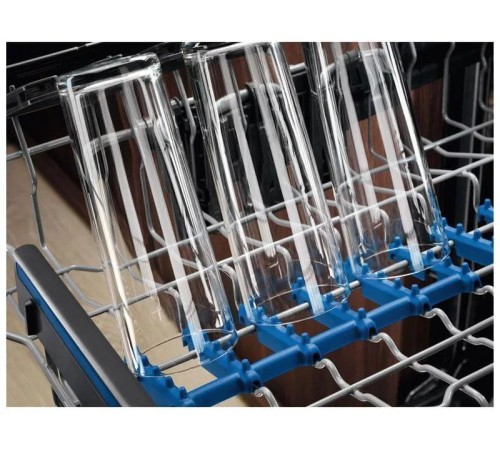 Встраиваемые посудомоечные машины ELECTROLUX/ Встраиваемая узкая посудомоечная машина, загрузка на 9 комплектов посуды, сенсорное управление, 8 программ, 44.6x55x82 см, черный цвет, сушка: с открыванием дверцы, индикация на полу: проекция дисплея