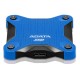 Внешний накопитель Внешний SSD 1TB USB 3.2 Gen 2 (USB 10Gbps) R550/W480MB/s 3D NAND COLOR BOX синий