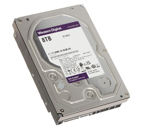 Жесткий диск/ HDD WD SATA3 8Tb Purple 5640 128Mb 1 year warranty (replacement WD82PURZ, WD84PURZ) Жесткий диск/ HDD WD SATA3 8Tb Purple 5640 128Mb 1 year warranty (replacement WD82PURZ, WD84PURZ)
