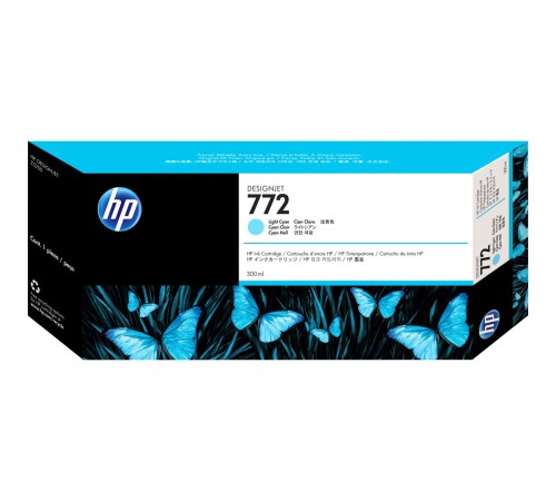 Картридж/ HP 772 300-ml Light cyan Designjet Ink Cartridge