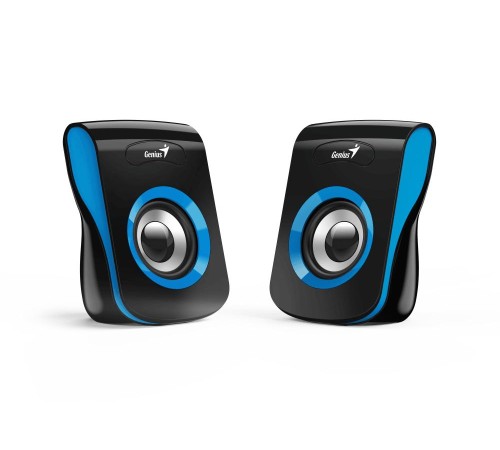 Колонки компьютерные Geinus SP-Q180, 2.0, 2 x 3W RMS, USB-power, Blue Колонки компьютерные Geinus SP-Q180, 2.0, 2 x 3W RMS, USB-power, Blue