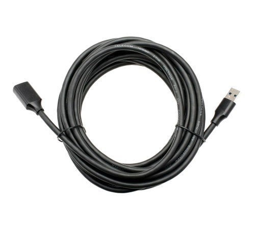 Кабель/ Кабель удлинительный USB3.0 Am-Af  5m Telecom черный (TUS708-5M)