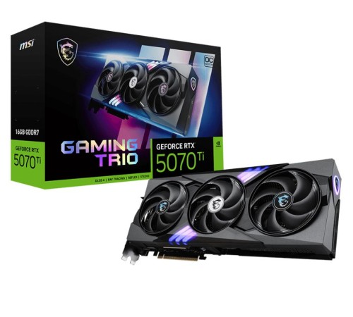 Видеокарта GeForce RTX 5070 Ti 16G GAMING TRIO OC