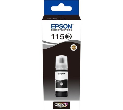 Чернила/ Epson 115 EcoTank Pigment Black ink bottle Чернила/ Epson 115 EcoTank Pigment Black ink bottle